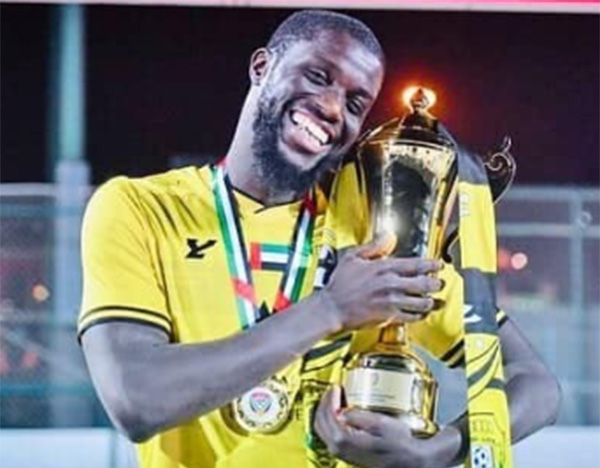 En attendant de rejoindre son nouveau club en France Raoul Mendy au Maroc avec le groupe