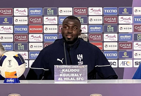 Kalidou Koulibaly sur la Ligue des Champions Elite de l’Afc : «Nous jouons pour gagner»