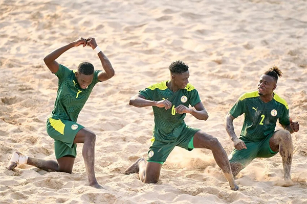 Can beach soccer : Sénégal-Mozambique pour une place en demies