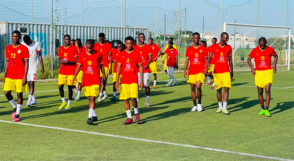 Ufoa-A U17 : La Guinée affûte ses armes au Sénégal