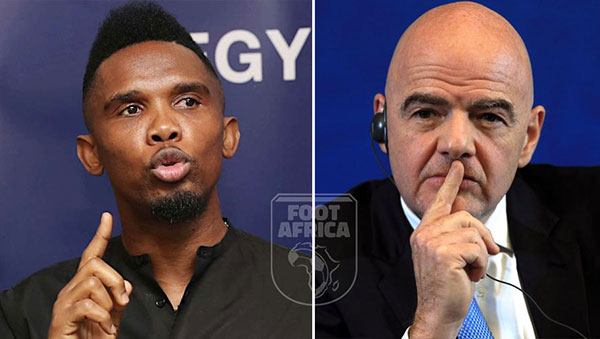 Sanction – La Fifa sans pitié pour le président de la Fécafoot : Eto’o interdit d’assister aux matchs du Cameroun… durant 6 mois !