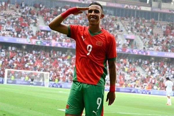 Maroc Soufiane Rahimi, meilleur buteur du tournoi