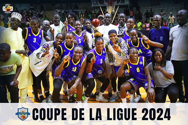 Basket – Victorieuse de Guédiawaye en finales de la Coupe de la Ligue et Coupe Saint-Michel : Ville de Dakar assure le doublé !
