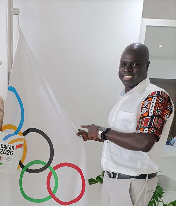 JOJ 2026 – Nommé responsable de la gestion des compétitions : Kabir Pène veut «contribuer à faire de Dakar 2026 un événement inoubliable»