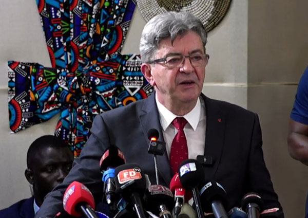 Advocacy for homosexuals at Ucad by Mélenchon