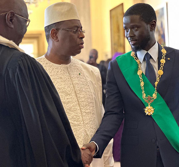 Diomaye Takes the Helm: A TIME OF RUPTURE