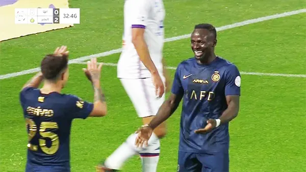 Saudi Pro League : Mané et Al-Nassr corrigent Abha (8-0)