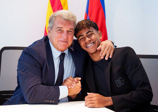 Un contrat XXL et une clause libératoire d’un milliard d’euros : Le Barça met des barbelés autour de Lamine Yamal