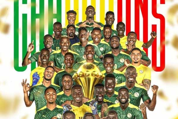 Champions d’Afrique de football