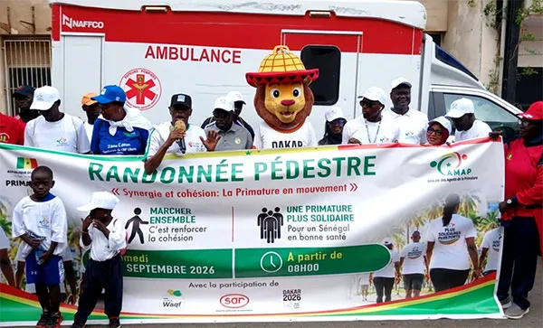 Randonnée pédestre à la Primature : L’Amicale des agents mobilise pour la cohésion et la santé