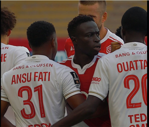 Monaco – Retour dans le groupe, réinscrit pour la Ldc, prolongation en vue… : Les bonnes nouvelles s’enchaînent pour Krépin Diatta