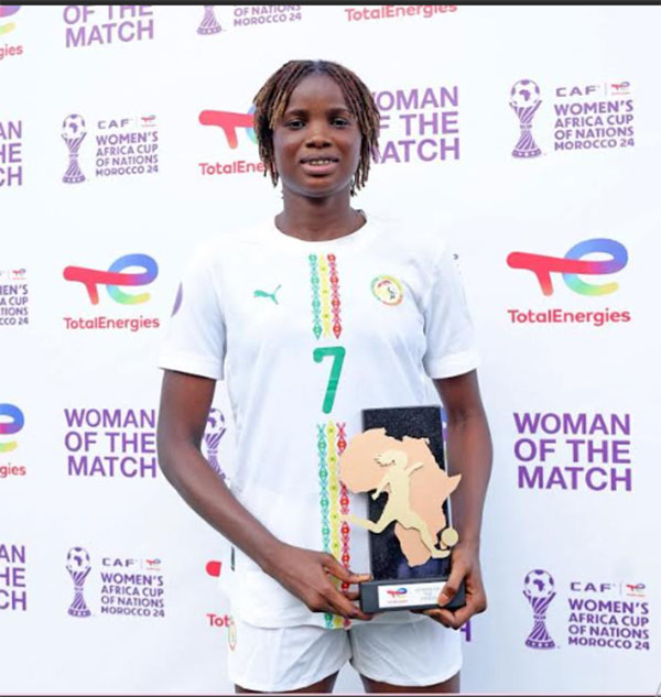 Zoom – Auteure d’un doublé et «Mvp» du match : Mama Diop annonce la couleur !